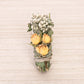 Yellow Roses, Baby's Breath, and Eucalyptus Sage Bundle