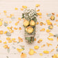 Yellow Roses, Baby's Breath, and Eucalyptus Sage Bundle