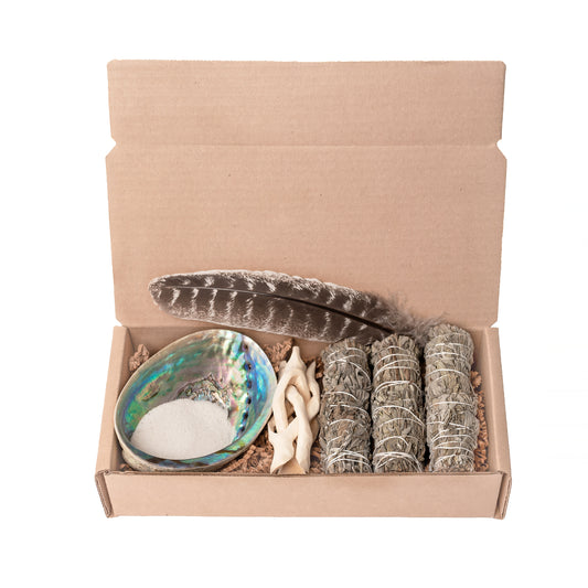 Common Sage Herb Wand Wisdom and Immortality Cleansing Kit