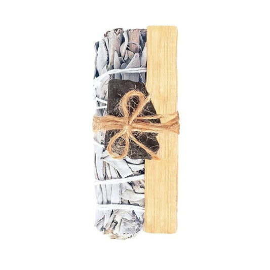 White Sage, Black Tourmaline and Palo Santo Bundle